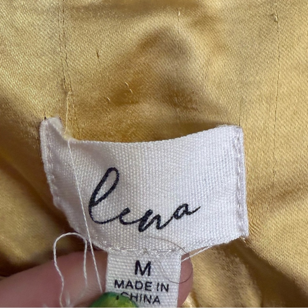 Lena Gold Double Breasted Satin Evening Jacket Blazer Size Medium - Picture 4 of 13